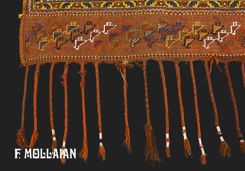 Tapis Kilim Sumak Persan Afshari n°:49404343